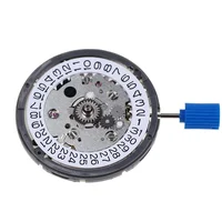 TMI NH34 mouvement automatique mécanique GMT quatre aiguilles 24 heures Date pour réparation montre de remplacement SKX007 Mod NH34A pièce de mouvement 5