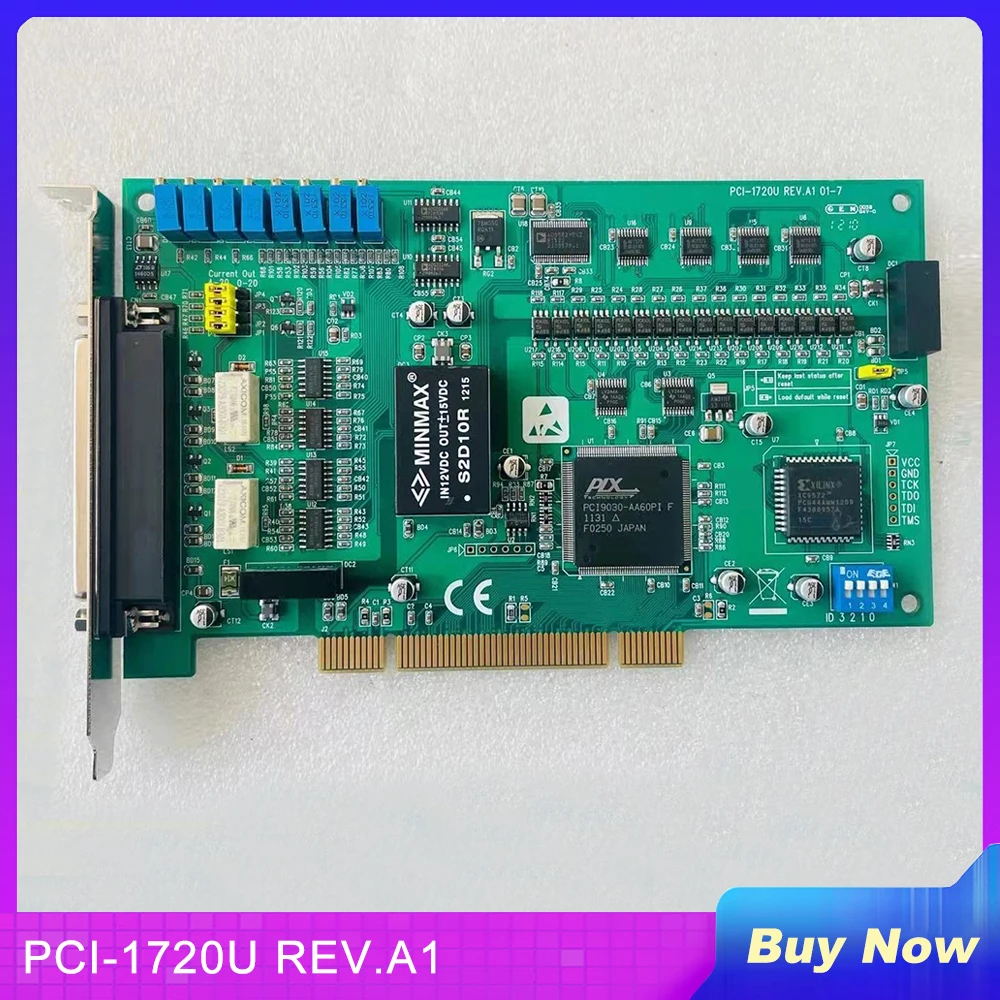 

4-Channel Isolated Analog Output Card For Advantech Capture Card PCI-1720U REV.A1