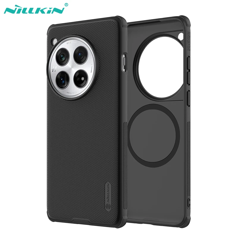 For OnePlus 12 Case Super Frosted Shield Pro MagSafe Case Ultra-Thin Magnetic Wireless Charging Case Back Cover For One Plus 12