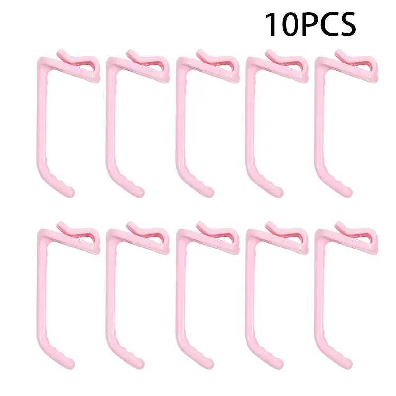10-50PCS Supermarkt Regal Haken Kunststoff Schmuck Snack Spielzeug Socken Draht Mesh Regal Wand Display Haken Multi-funktionale lagerung Werkzeug – Detail 13