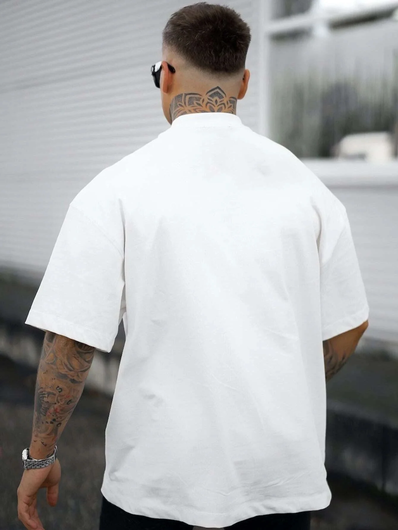 AAKAM VTG Printed Half Shirts 短丈シャツ セール】Short length open collar short sleeve shirt