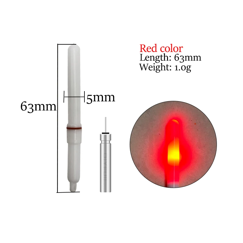 Feu Vert Et Cloche-1 Jeu De Pêche Électronique Tige Bâton Lumineux Avec Cloche Pôle Lumière Led