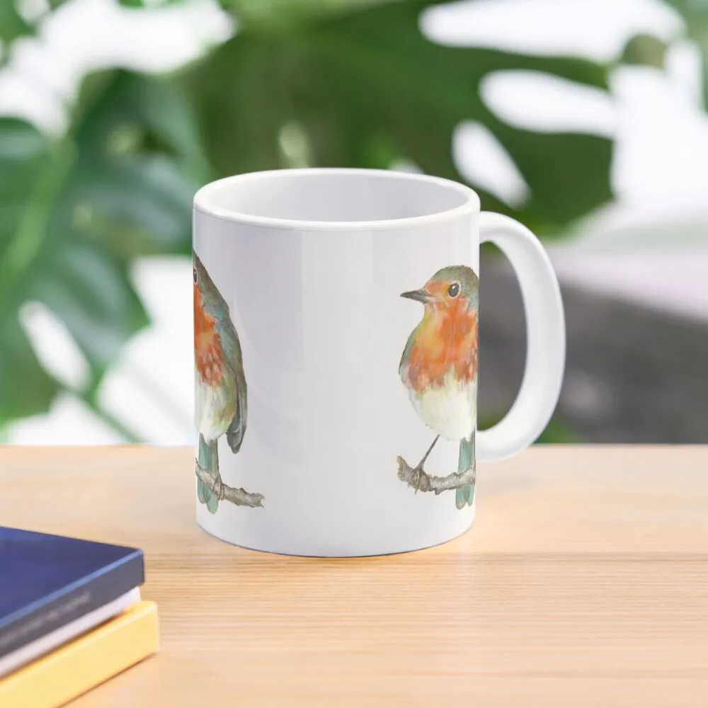 

Robin art set of four Coffee Mug Travel Ceramic Cups Mug