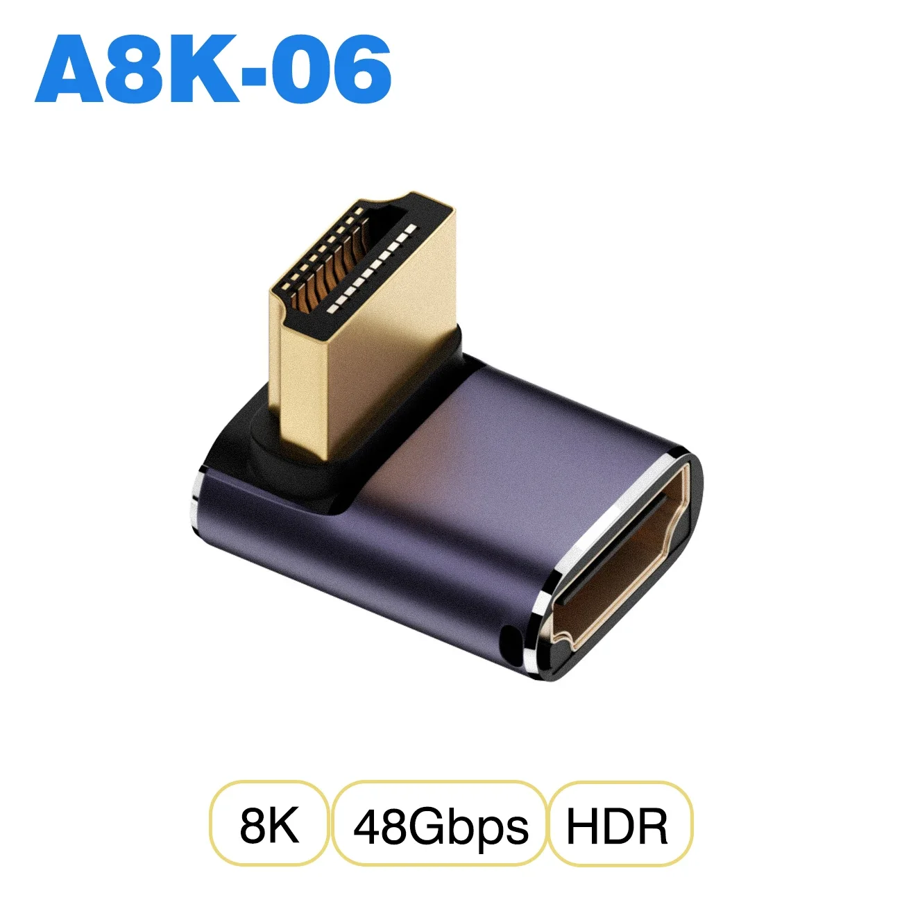 Ultra High-Speed Mini Micro HDMI to HDMI 2.1 Converter - 8K/4K Resolution Support