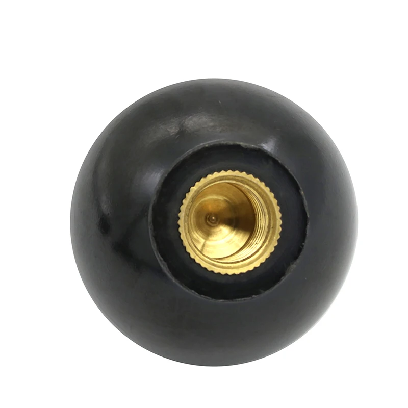 1PC M4/M5/M6/M8/M10/M12 Black Round Ball Resin Ball Knobs Bakelite Lever Knob Grip Handles Of Furniture Machine Tool Replacement