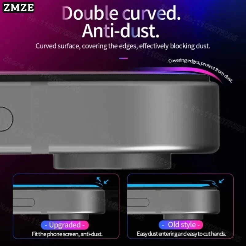 5-Pack Hydrogel Full Cover Screen Protector Films