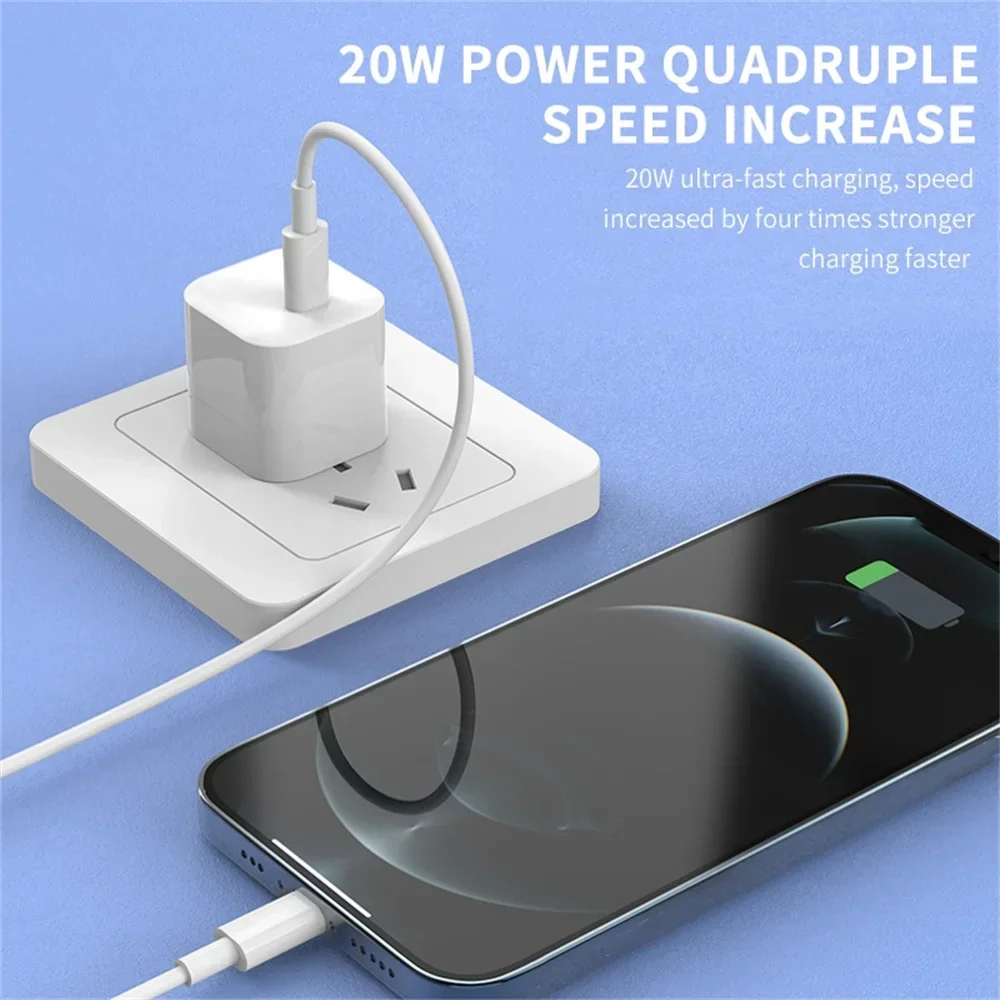 USB C Charger 20W PD Type C Fast Charging Phone Charger Power Adapter For iPhone 15 Pro Max Samsung Xiaomi USB C Quick charger