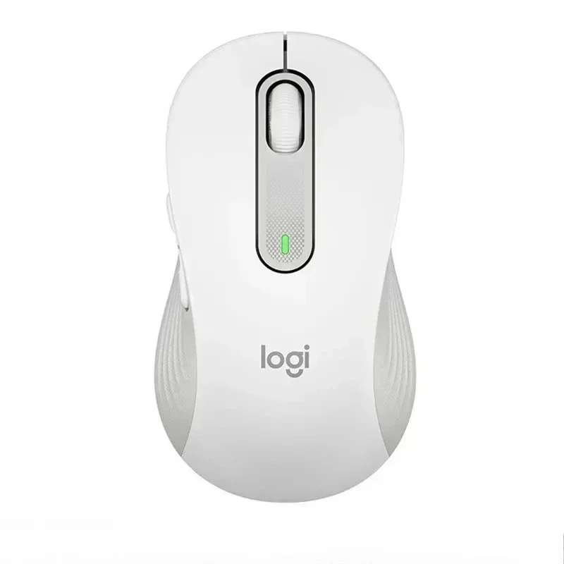 עכבר אלחוטי שקט Logitech M650/M650L/M750 ארגונומי עם גלילה חלקה למחשב נייד PC Plug and Play שחור
