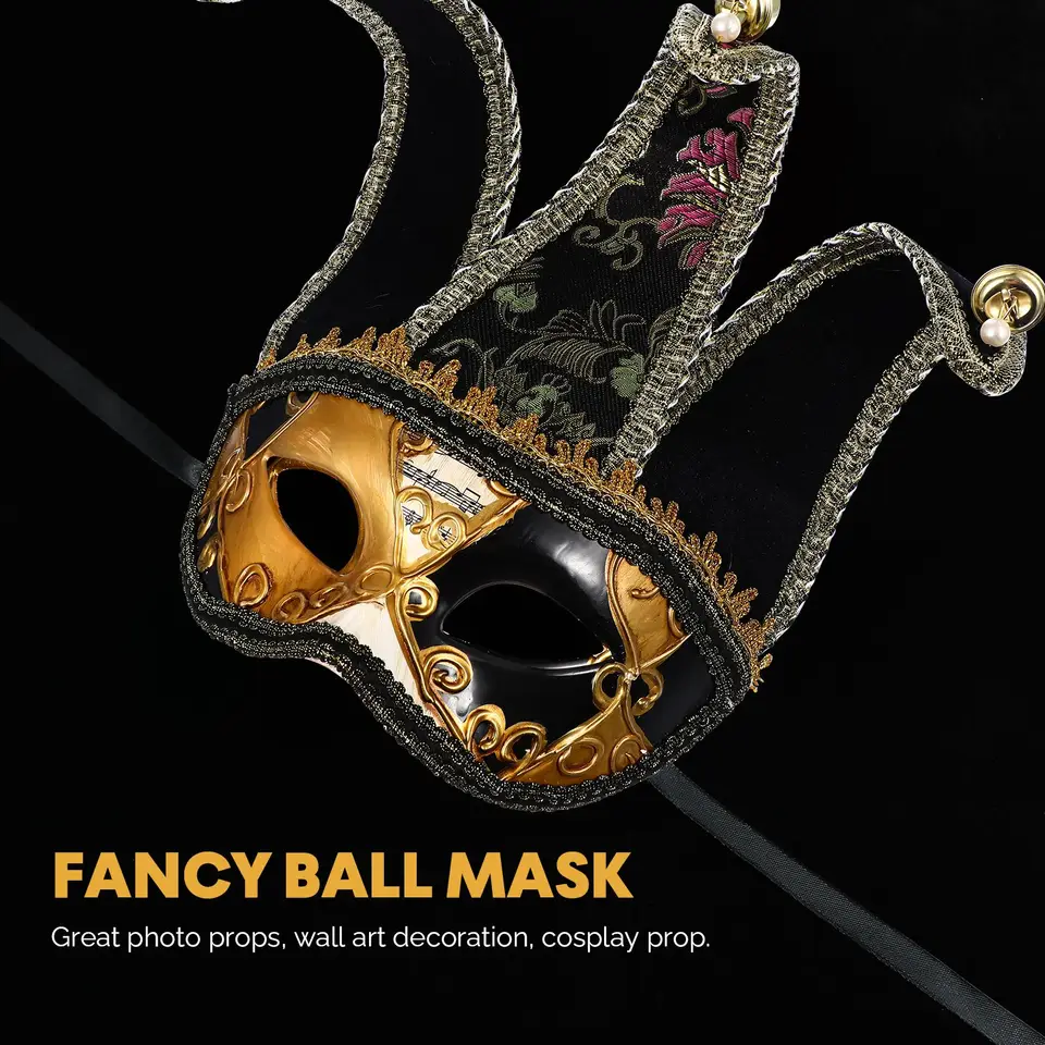ベネチアンスタイルマスク 女性と男性用 マスカレードマスク