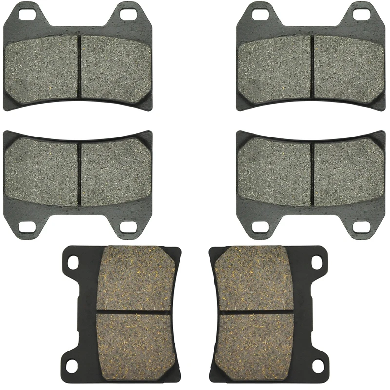 Pastiglie Freno Moto Anteriori E Posteriori Per Yamaha Xjr1300 Xjr 1300 5Ea1/5Ea7 Pinze Brembo Dischi Anteriori 320Mm 1998 1999