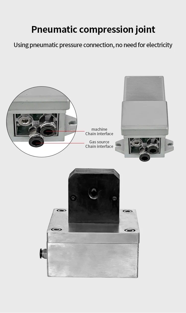 6-16mm² Pneumatic Tube Terminal Crimping Machine