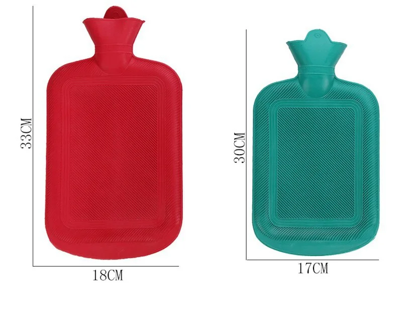 Deluxe Thick Hot Water Bottle - Winter Warmth & Pain Relief