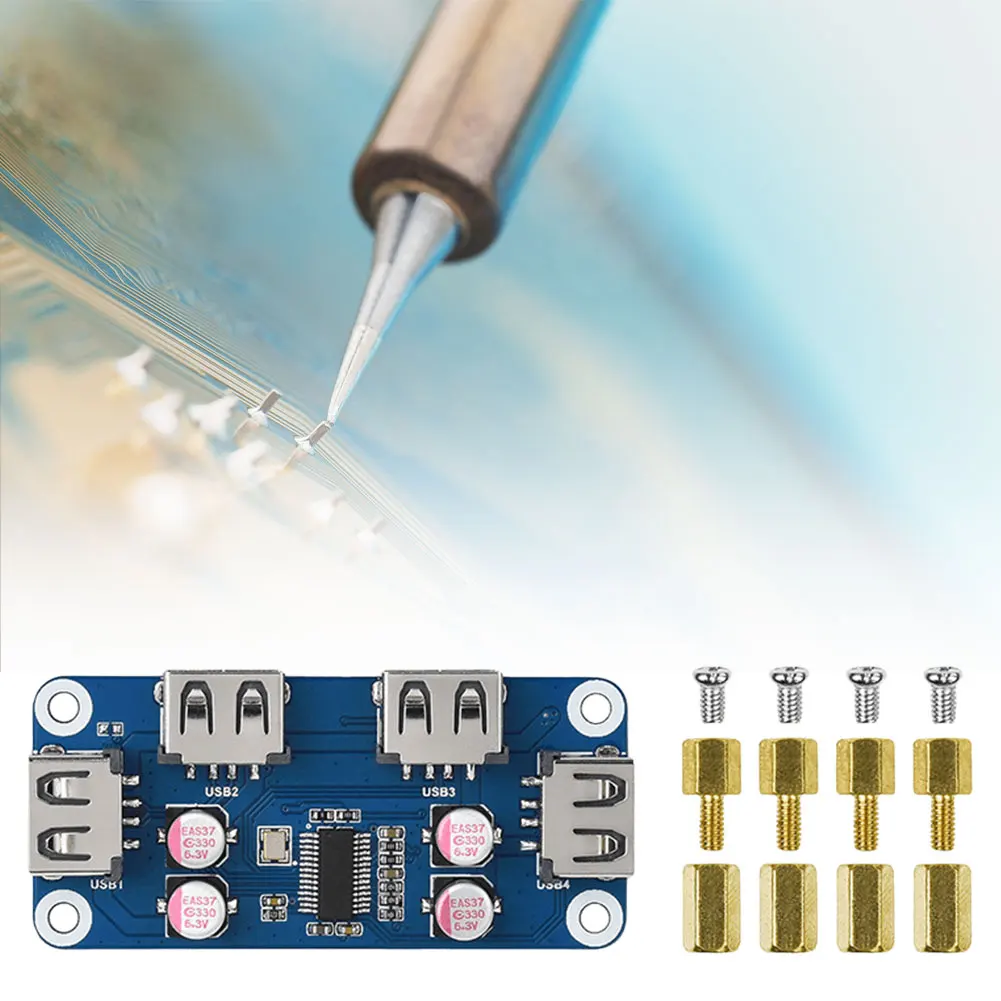 USB  Ȯ HAT Ÿ ŰƮ,   ø 4B, 3B +, 3A +, 2B , USB 2.0, 1.1  ȣȯ, 4USB Ʈ