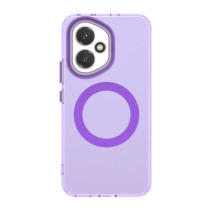 Magnetic Matte Protective Phone Case with Magsafe Wireless Charging Compatibility