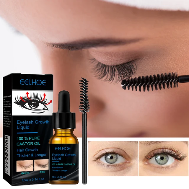 Eyebrows Natural Thick Slender Curl Curl Moist Natural Castor Oil Growth Liquid Serum Extension Eyelash Female Makeup Product 2