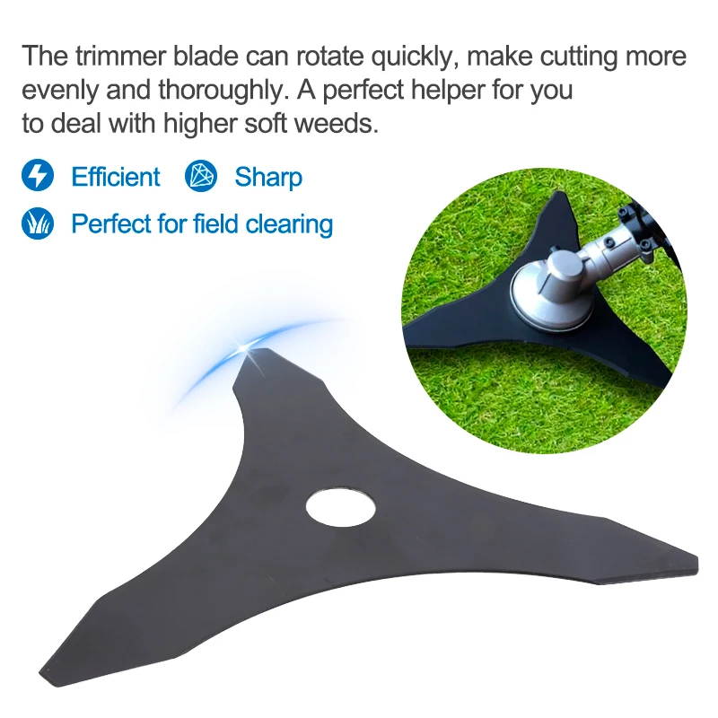 CMCP 10Inch Grass Brush Cutter Blade 3/4/8/40/80T Grass Trimmer Head Cutter for Garden Power Tools Decespugliatore Accessories 4