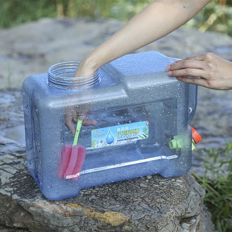 20L Camping-Wasserbehälter - Praktischer Trinkwasserspeicher Mit Hahn Für Outdoor