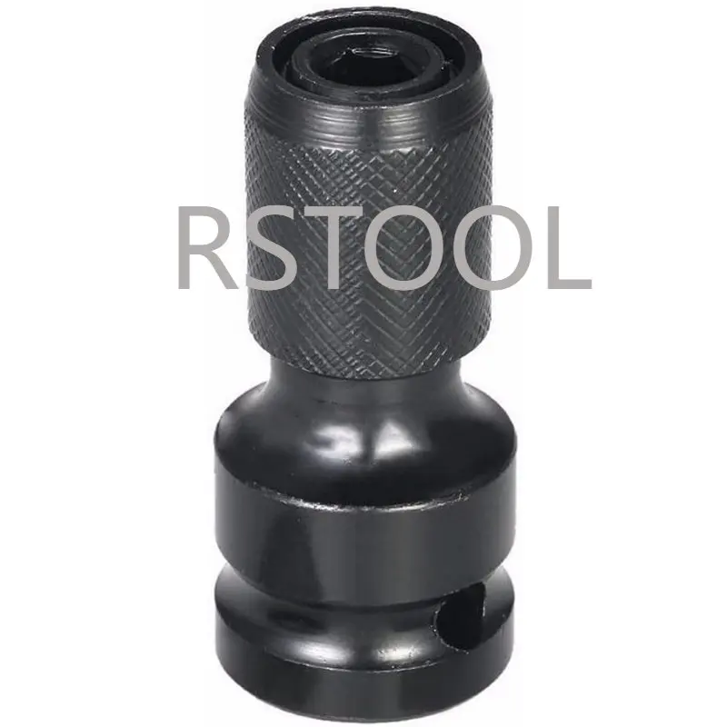 

Быстроразъемный переходник с 1/4-дюймовым квадратным приводом на 1/4-дюймовый шестигранный гнездовой адаптер преобразователь патрон для ударных и трещоточных гаечных ключей