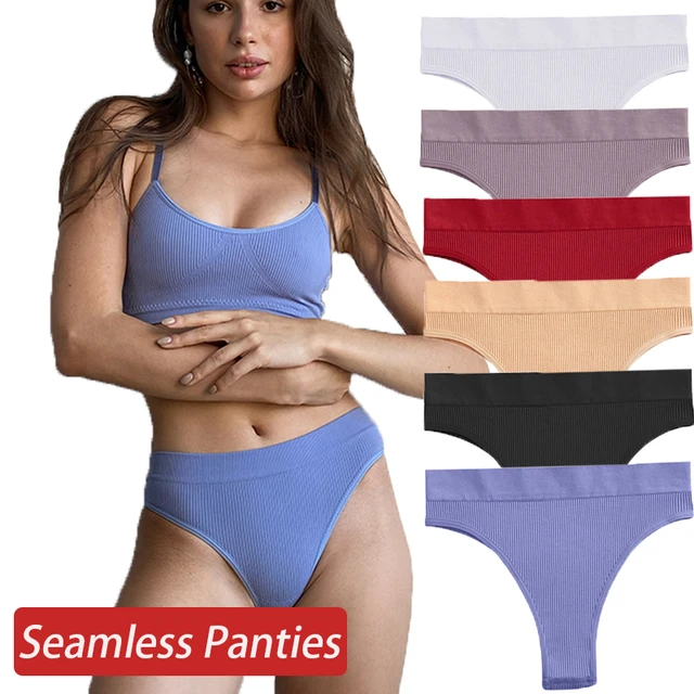 Seamless Seamless Seamless Women  Seamless Black Underwear Women - 4 Women  Seamless - Aliexpress