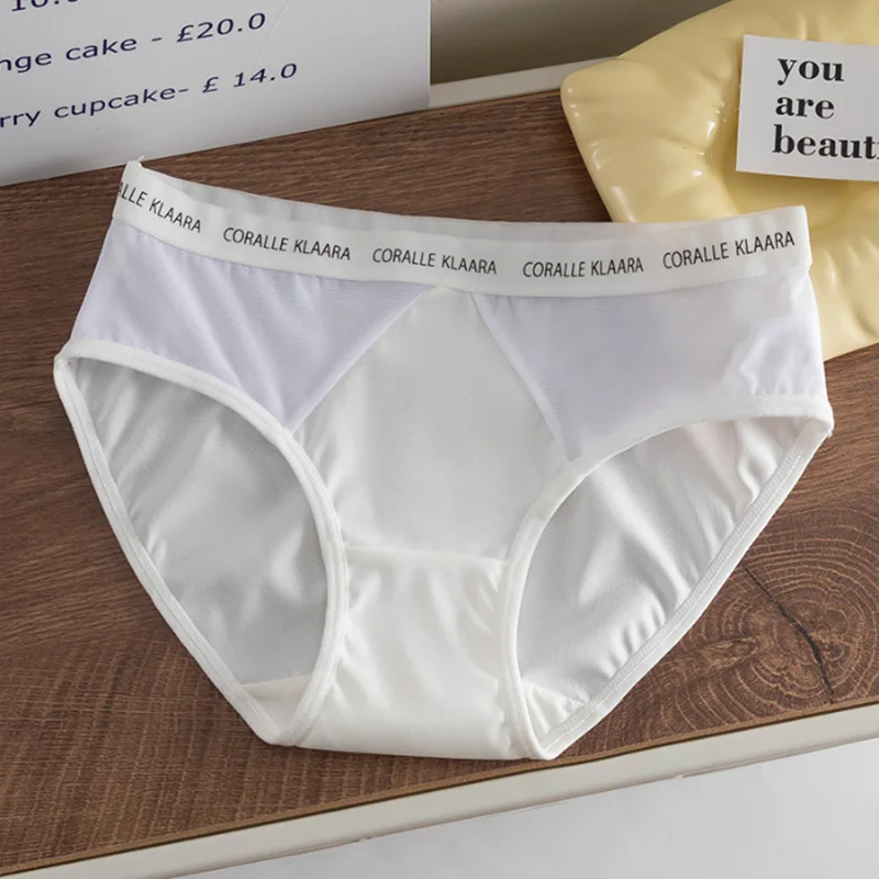 Кружевное бесшовное женское нижнее белье из чистого хлопка промежность/тонкие шесть цветов: розовый/белый/черный/серый/зеленый/кофейный цвет