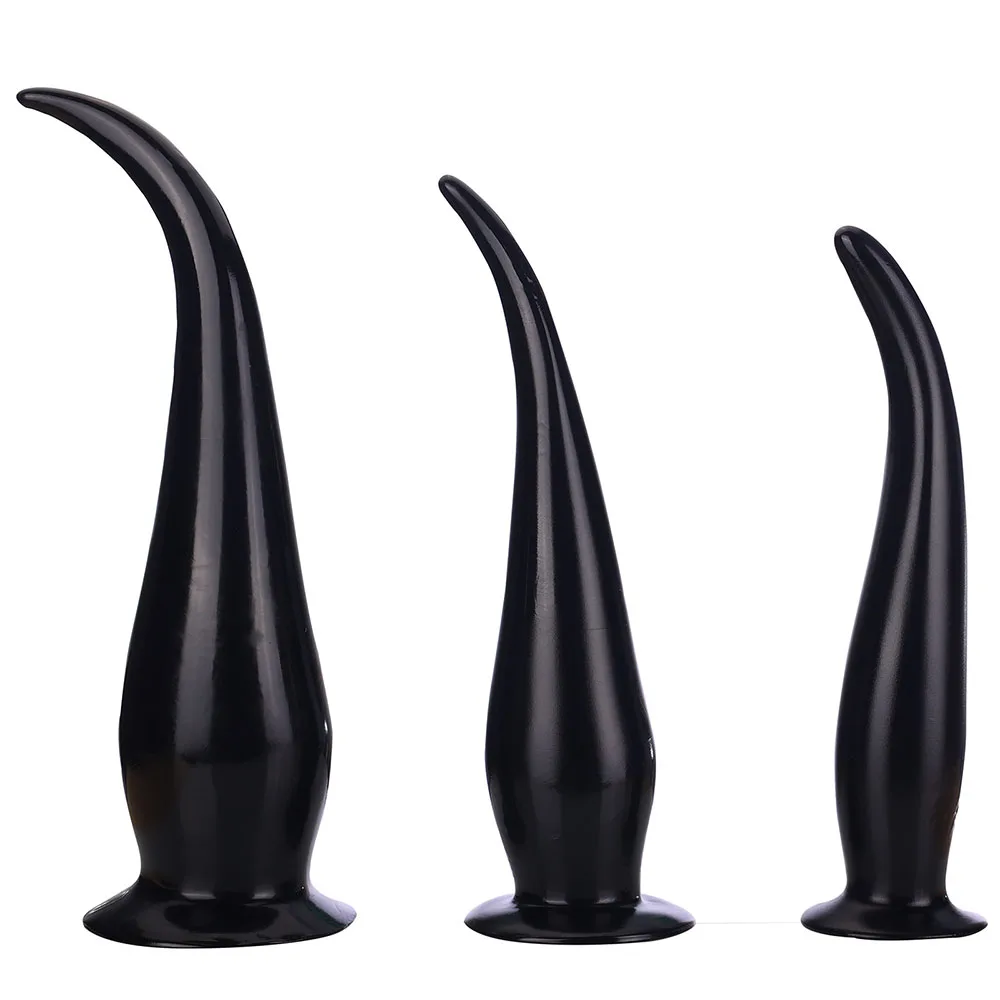 Lång stor dildo analplugg för män och kvinnor realistisk_voghion.com