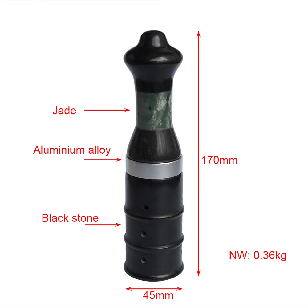 Hot New Type Meridian Acupoint Jade Bian stone Moxa Stick Device new package