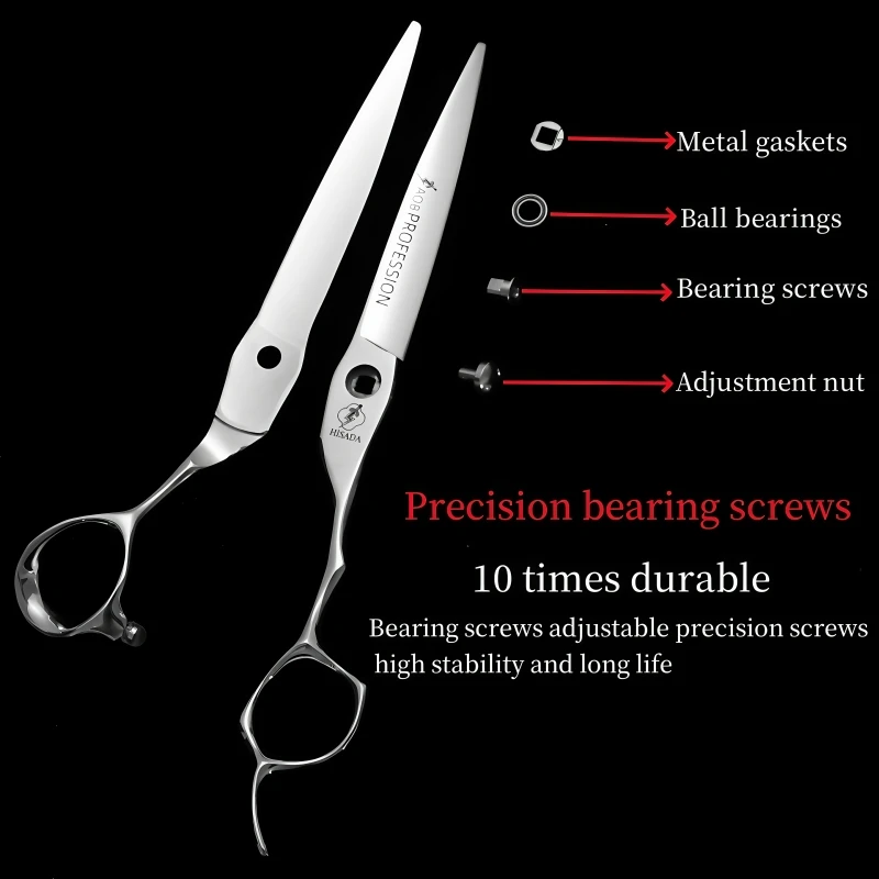이발 가위 배송 수량 6.0인치 VG10 소재 헤어 커팅 머신 전문 미용 가위 이발 가위