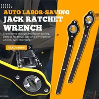 Auto Labor-saving Jack Ratchet Wrench Scissor 1