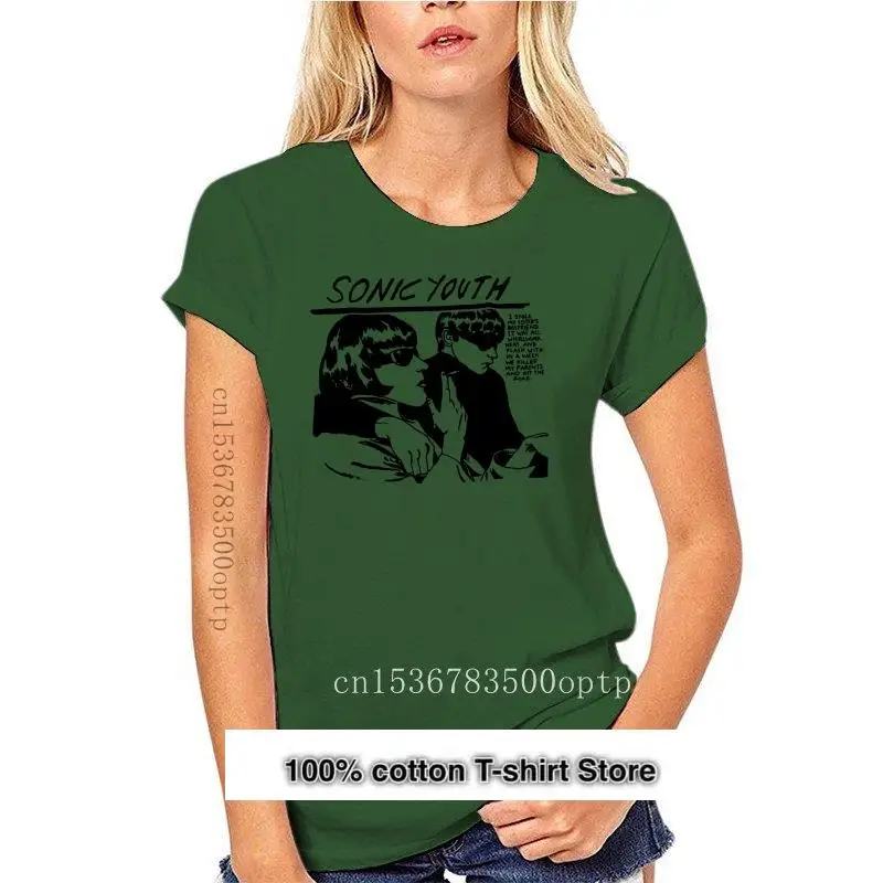 thumbnail image 1 of Camiseta de manga corta con estampado de Sonic Youth GOO, ropa divertida de marca a la moda, talla S,M,L,3XL, Indie Rock, 2021, 1 of 5
