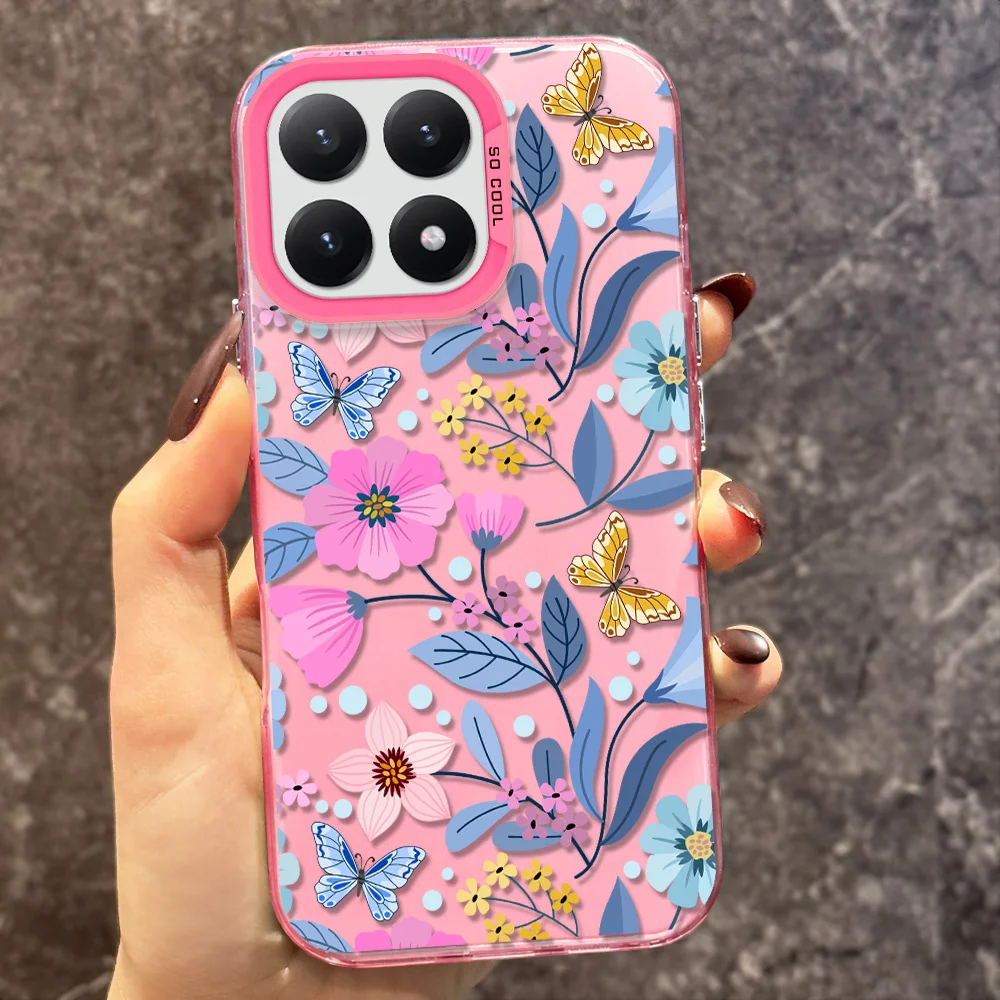 Graceful Flower Aurora Phone Case Cover