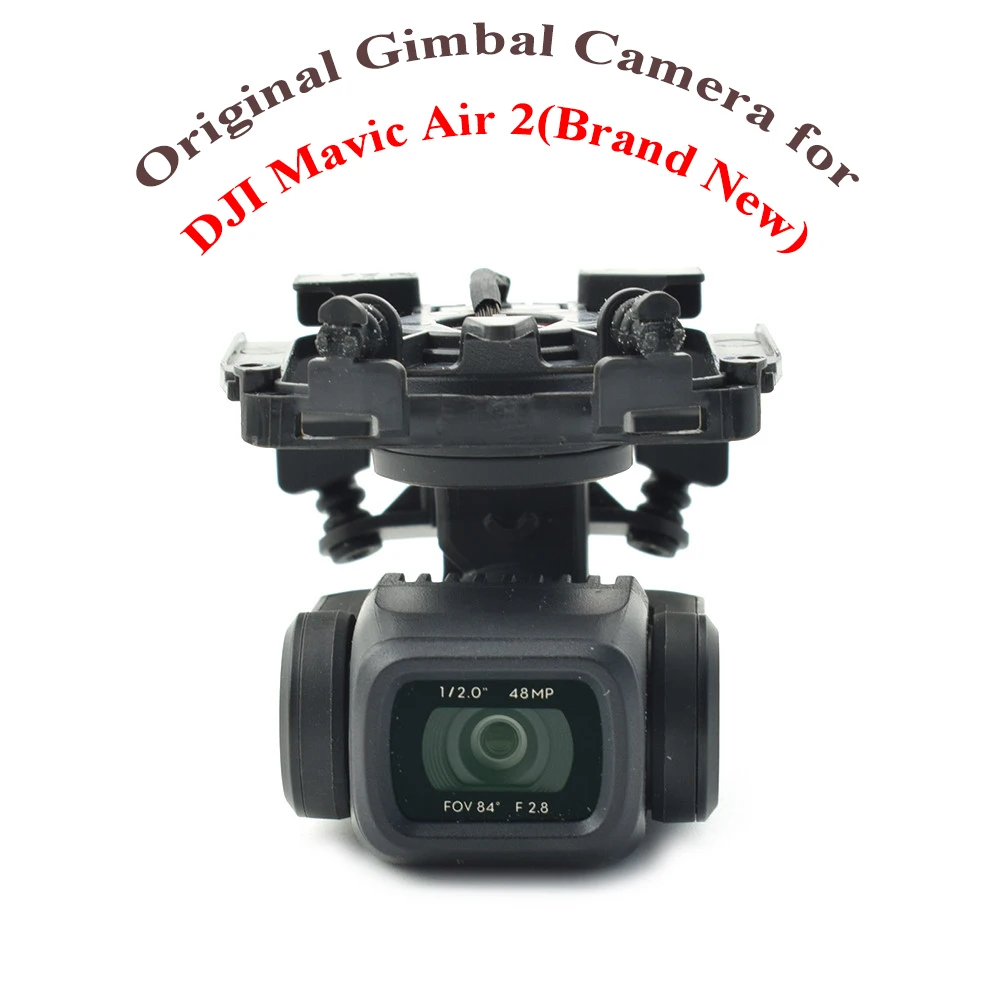 Original Air 2 Gimbal Camera with Flex & Signal Cable and Shock-absorbing Parts Cover for DJI Mavic Air 2 Drone Repair Parts