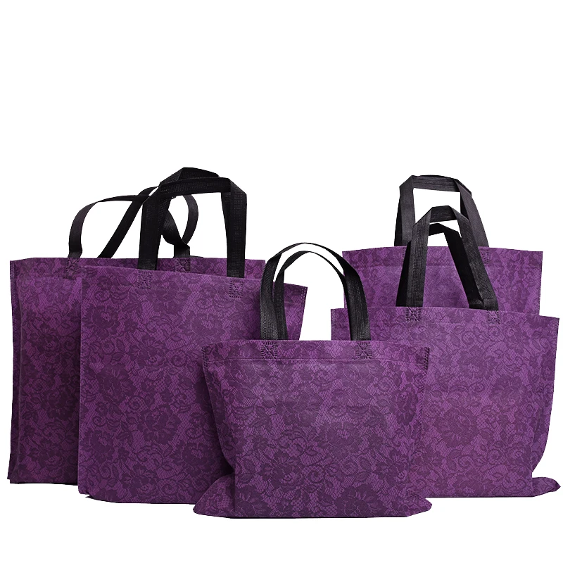 500Pack Unique Boutique Shopping Tote Shopper Bags Reusable