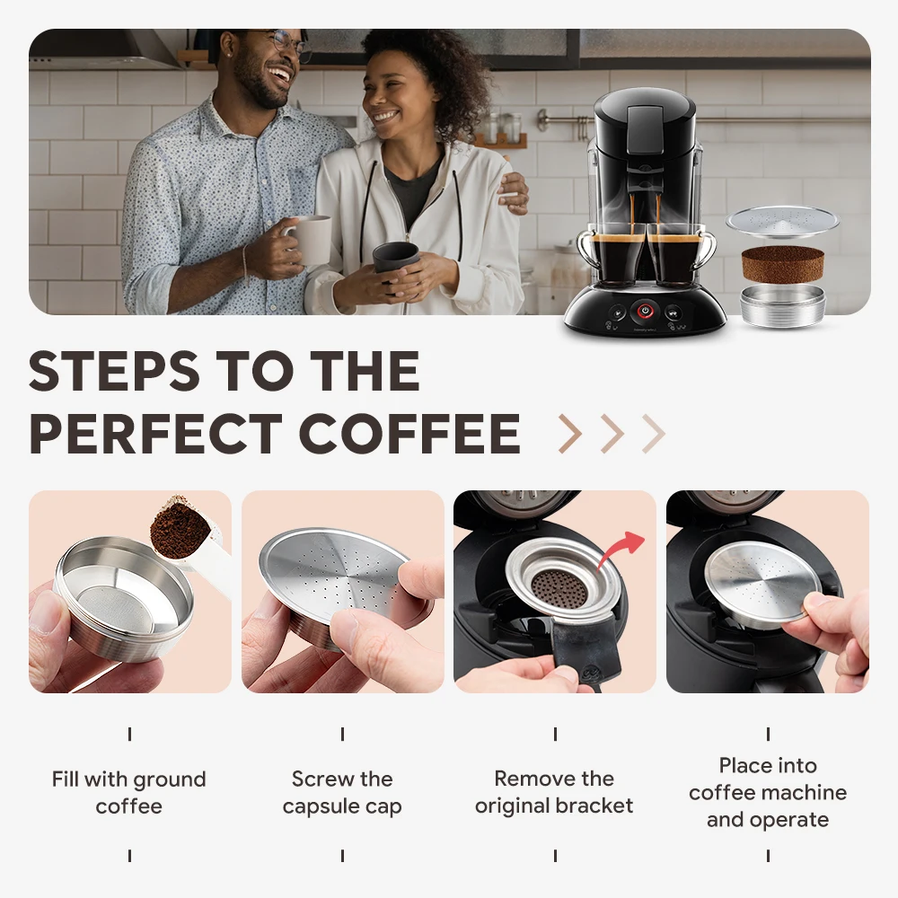 Senseo Reusable Coffee Capsule  Senseo Reusable Coffee Filters - Reusable  Coffee - Aliexpress