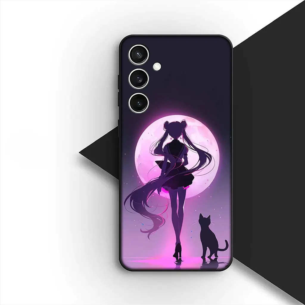 Cartoon S-Sailors Anime Moons Girl Phone Case
