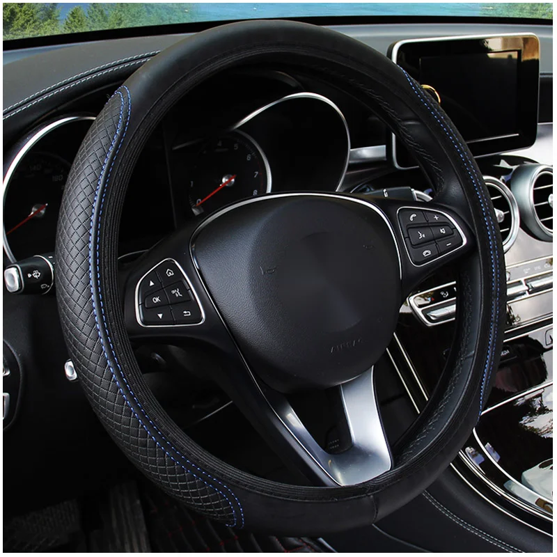 Steering Wheel Cover Universal Car Steering Wheel Case Embossing