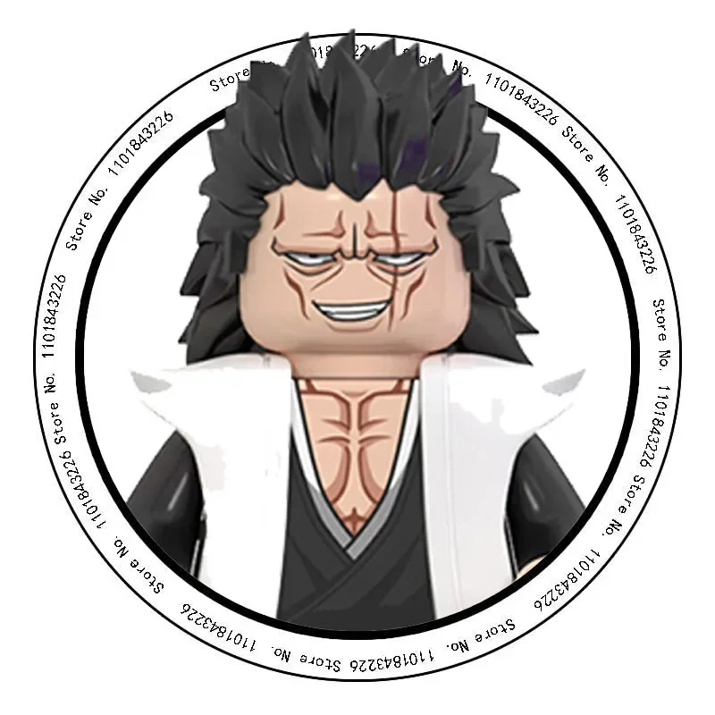 thumbnail image 1 of Bloques de construcción BLEACH Anime Dibujos animados Mini figuras de acción Juguete Regalo de Navidad Jujutsu Kaisen Minifiguras Compatible con Lego, 1 of 5