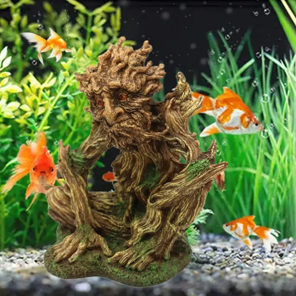 Simulazione Del Tronco Di Albero Artificiale Driftwood Tree Trunk Wood Fish Driftwood Landscape Natural Aquarium Plant Aquario Decoration