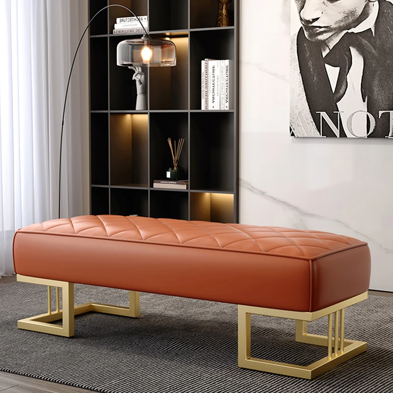 Entrance Nordic Shoes Bench Luxury Makeup Makeup Stool Design Living Room Home Meuble Salon Decoration