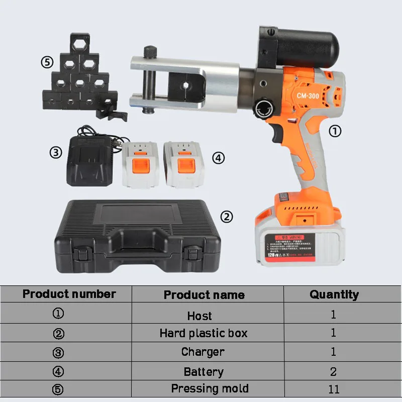 

Электрические гидравлические плоскогубцы CM-300 18 в, Обжимные Щипцы для медных и алюминиевых клемм, Электрические плоскогубцы для кабелей, плоскогубцы для электриков