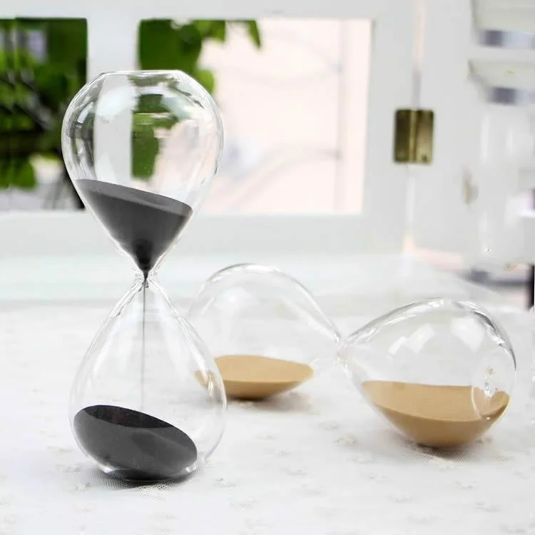 5/15/30/60 Min Creative Colored Sand Glass Hourglass Modern Minimalist Home Decoration Crafts Gift Desktop Ornament Office Timer sand timer liquid hourglass timer colored hourglass