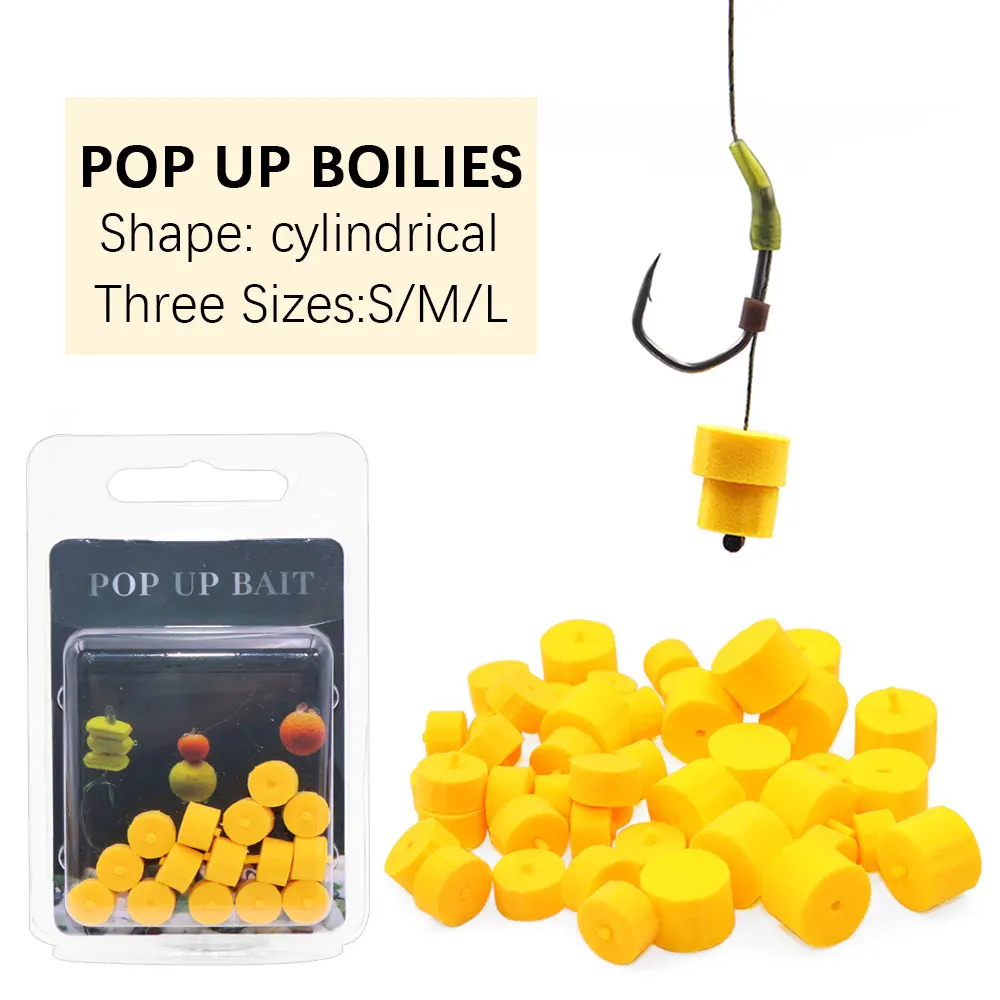 Boilies method feeder pop-up 15 pièces pour montage Ronnie rig - terminal tackle pêche carpe