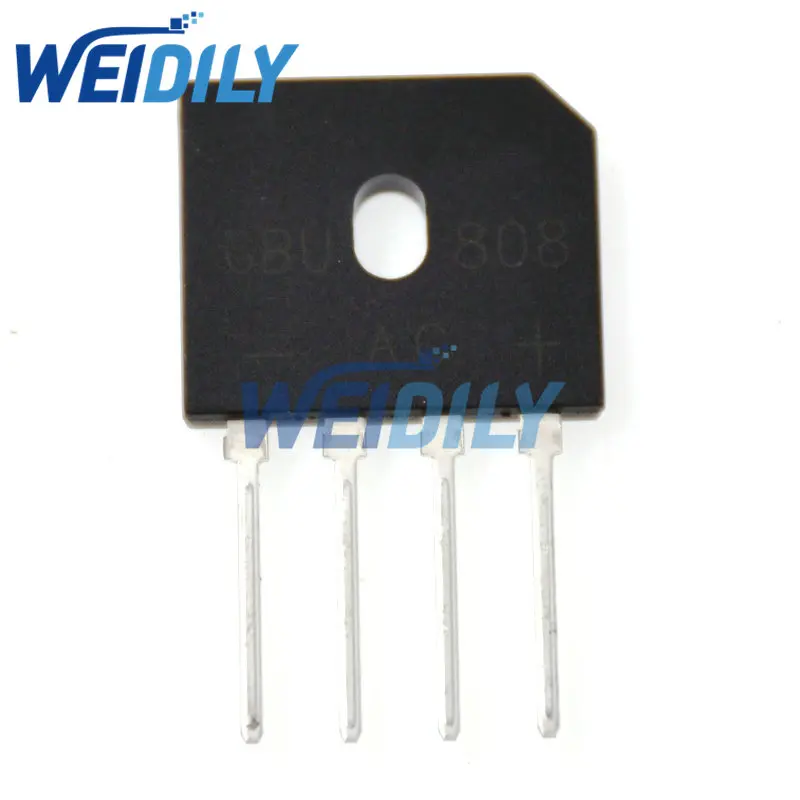 Diode Bridge Rectifier 5PCS GBU808 800V 8A power Diode Bridge Rectifier New