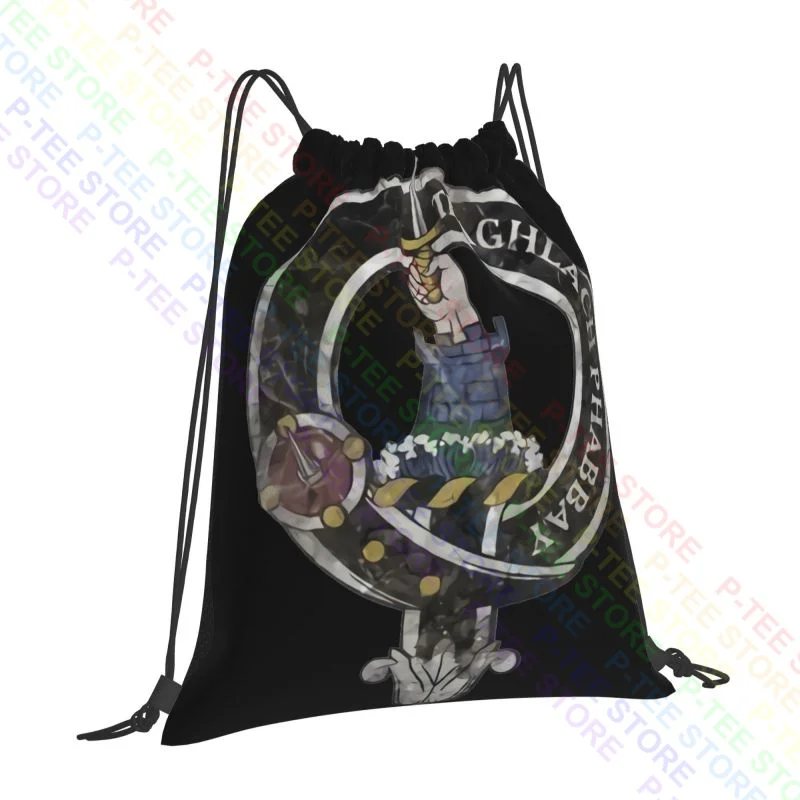 Bnwt морнизон значок шотландский клан крест Шотландия потертые Сумки на шнурке сумка для спортзала мягкая пляжная сумка