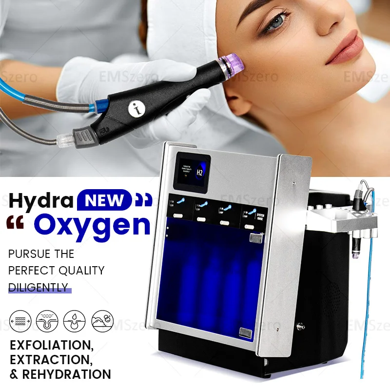 Professional Facial Lift Cleaning Water-based Exfoliation Skin Care Skin Grinding Oxygen Mmachine Beauty Equipment Salon microdermabrasion exfoliation