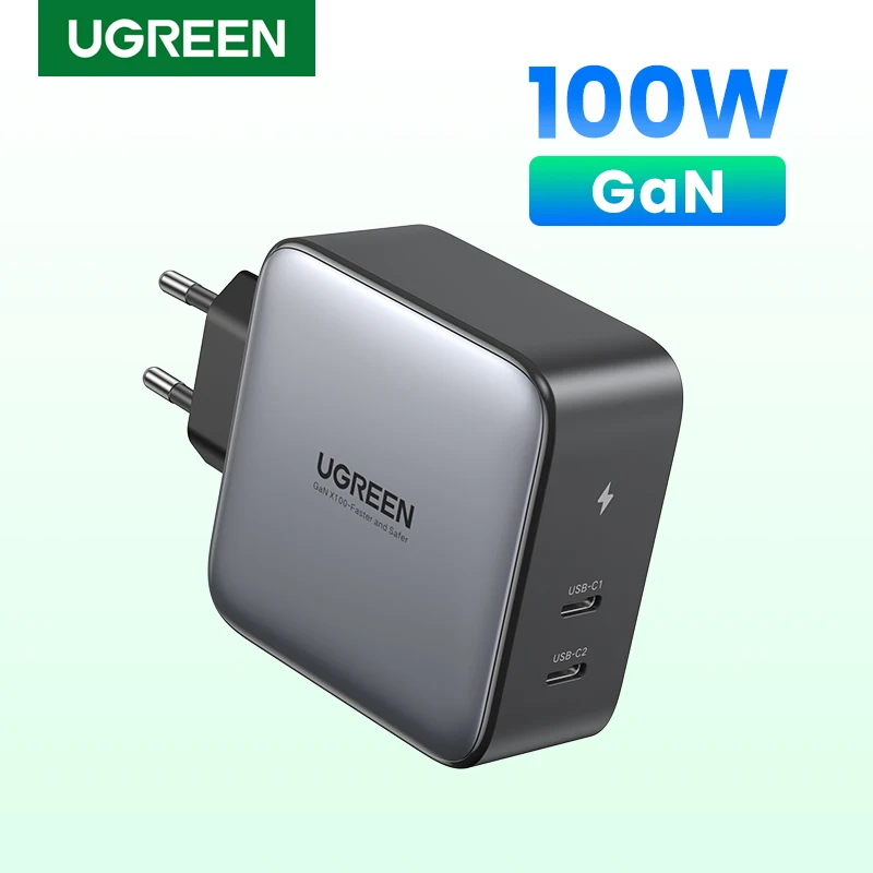 UGREENUSBCharger100WGaNChargerforMacbookTabletFastCharging