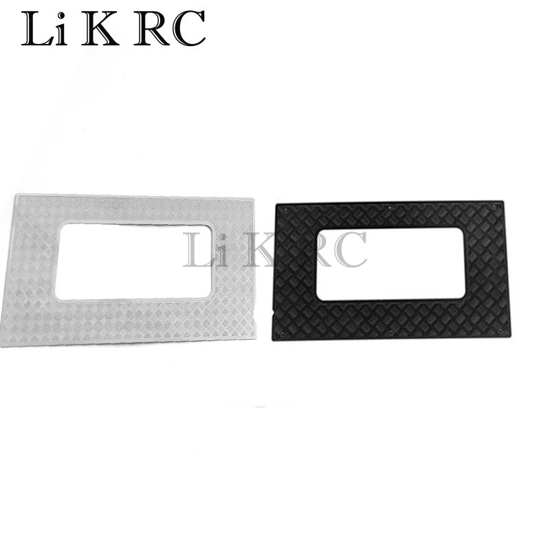 Modifica Della Decorazione Della Piastra Paramotore Del Tetto Apribile In Metallo Per 1/10 Rc Crawler Car Traxxas Trx4 Trx-4 Land Rover Defender 82056