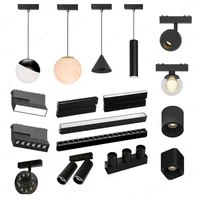 Ultra thin Magnetic Track Light Dimmable 6mm Rail Surface Mount Modern Flood Spot LED Lamp Intelligent Gateway Smart Tuya Zigbee 1
