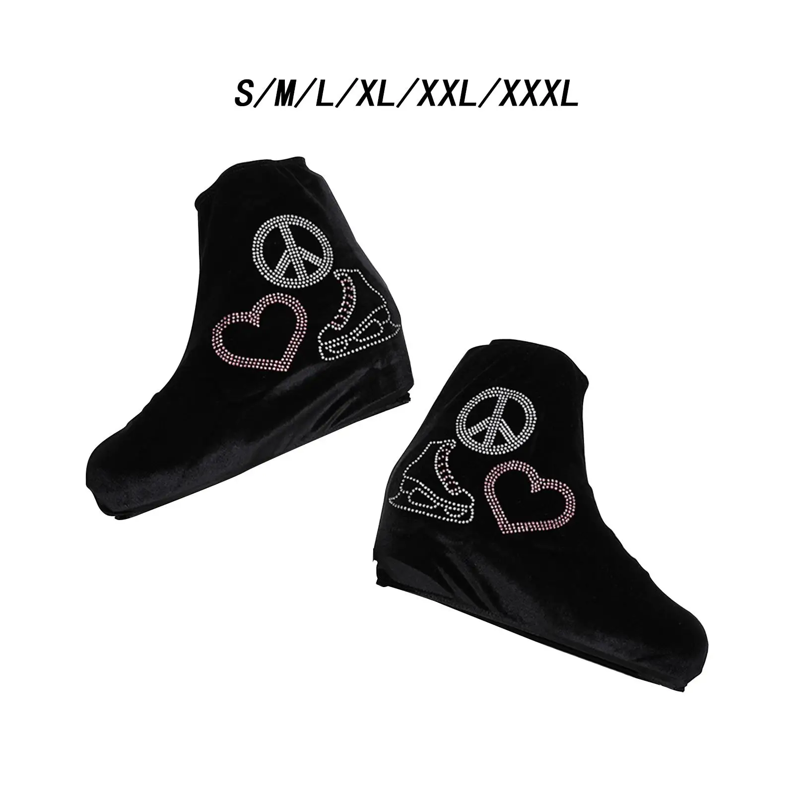 Ice Skate Cover Accessories Anti Scratch Ice Blade Guards Portable Anti Dirt Boot Cover Lightweight Organizer Skating