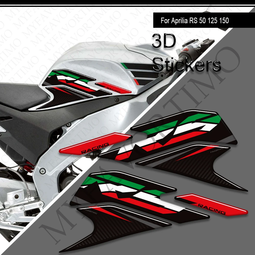 RS4 Fairing Decal Stickers – Fits Aprilia RS4 50 & RS4 125 – Brand New