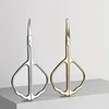 New Butterfly Shape Eyebrow Scissors Curved Blade Cuticle Scissors Professional Stainless Steel Manicure Trimmer Hair Remover To 2